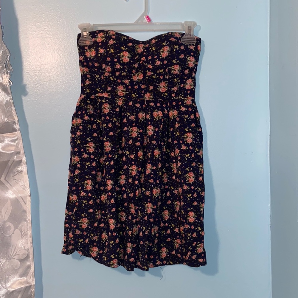 Mini Strapless Dress